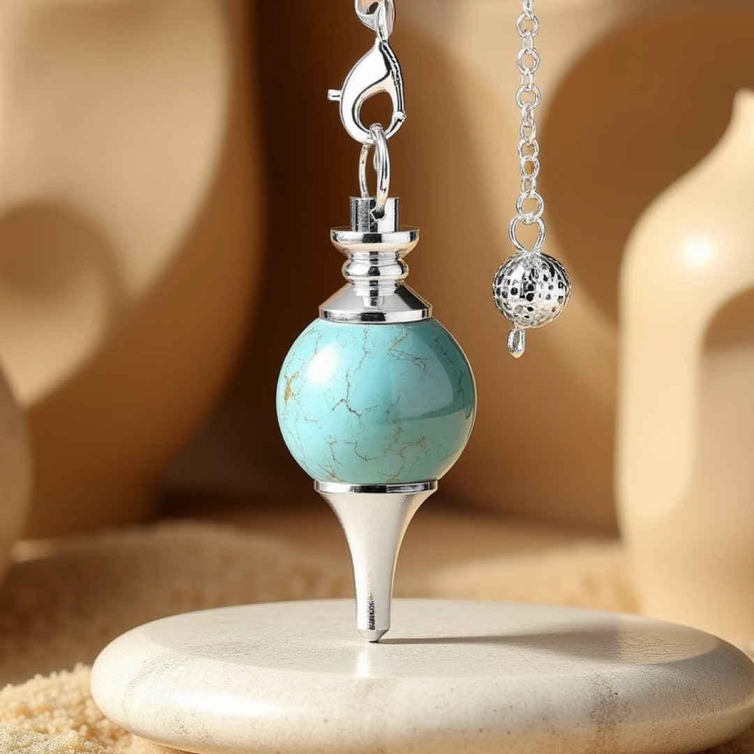 Divinatory Pendulum in Natural Stone
