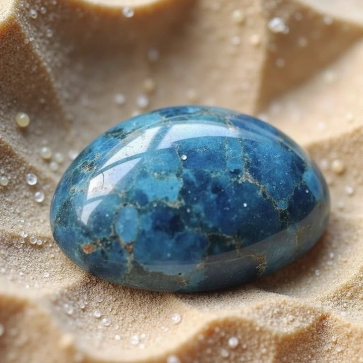 Blue Apatite Pebble - Weight Control