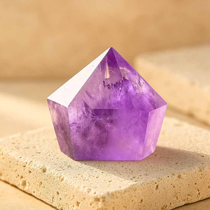 "Dulce Sueños" Point in Amethyst