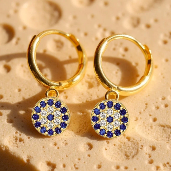 "Protective Blue Eye" Earrings