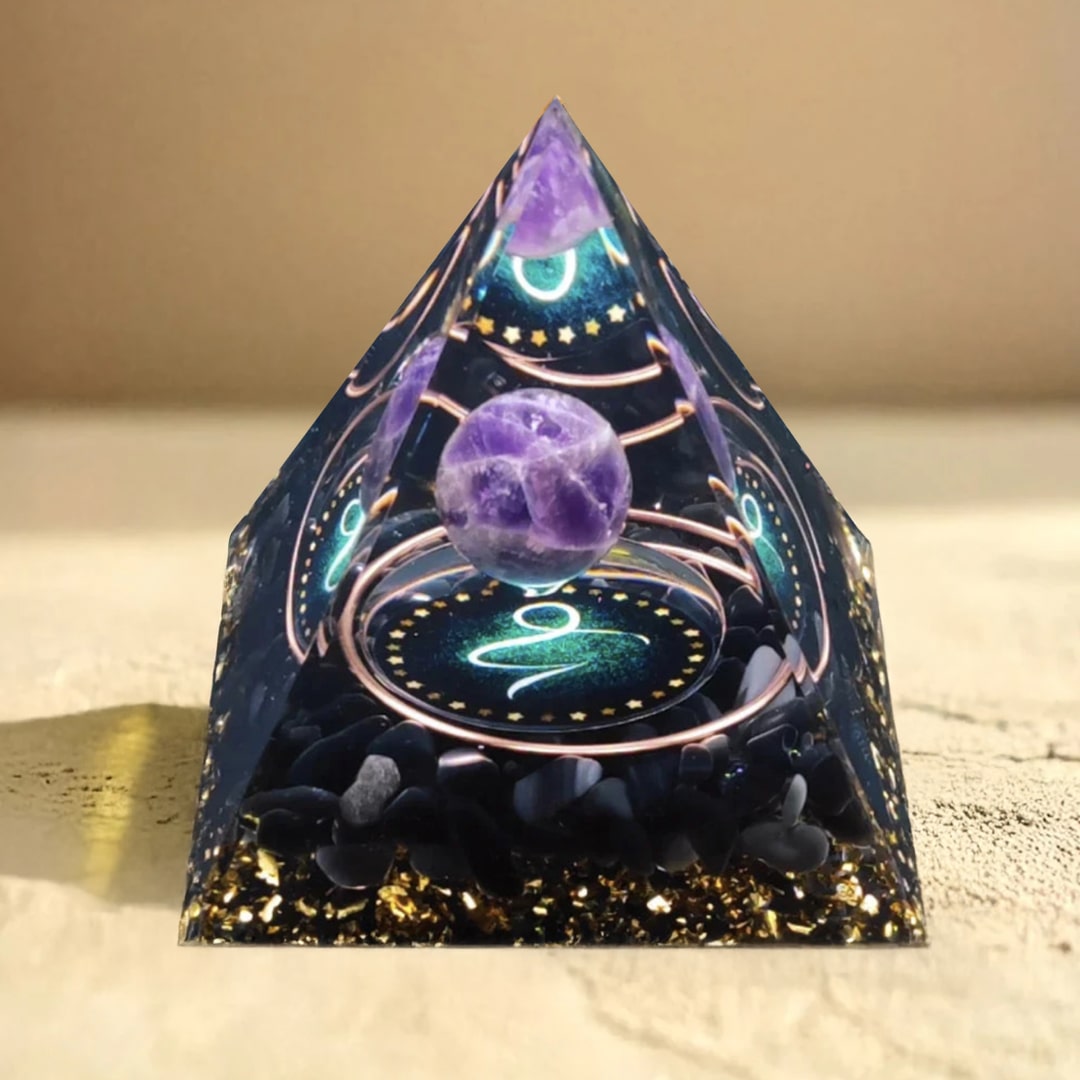 Astrological Sign Orgonite - Grounding & Serenity