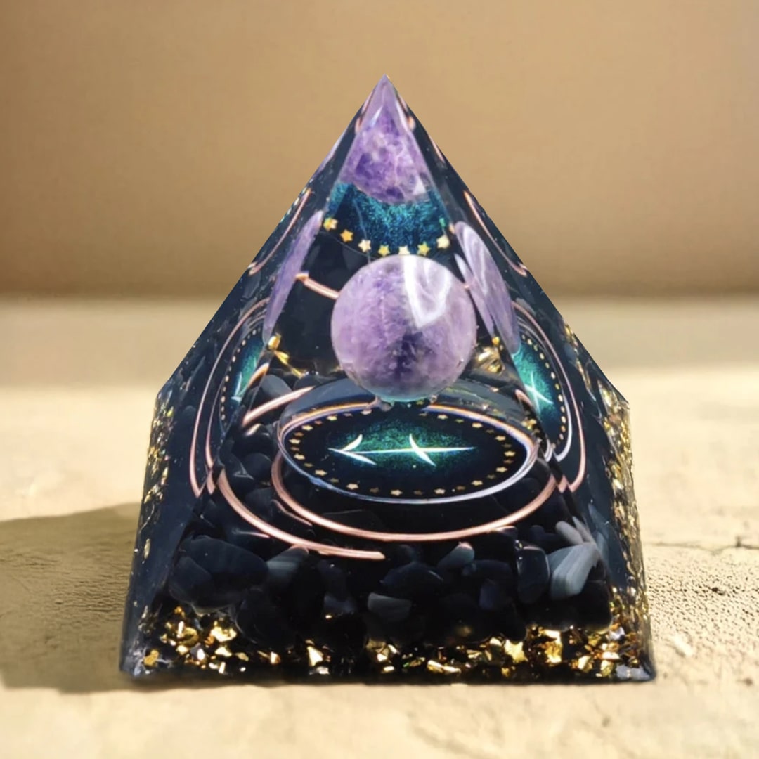 Astrological Sign Orgonite - Grounding & Serenity