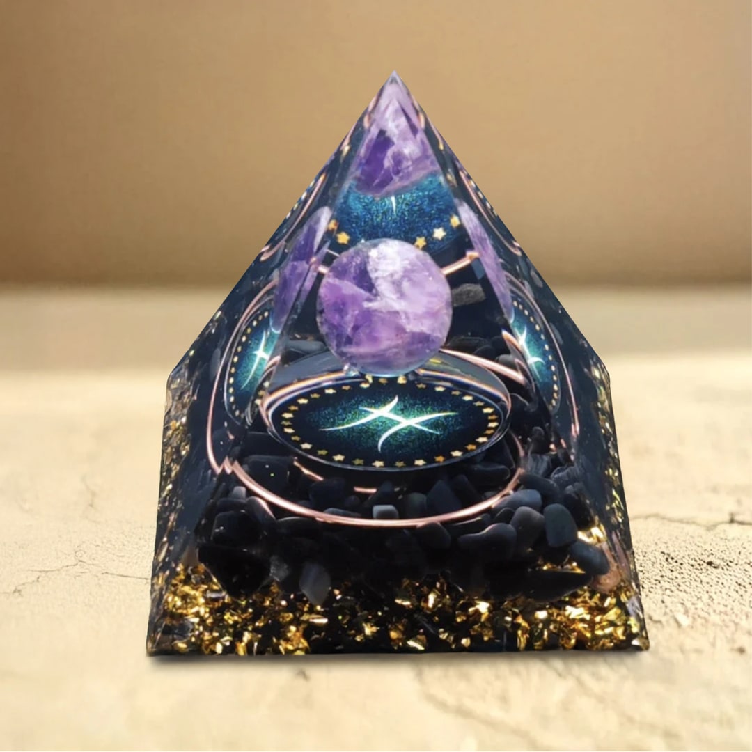 Astrological Sign Orgonite - Grounding & Serenity