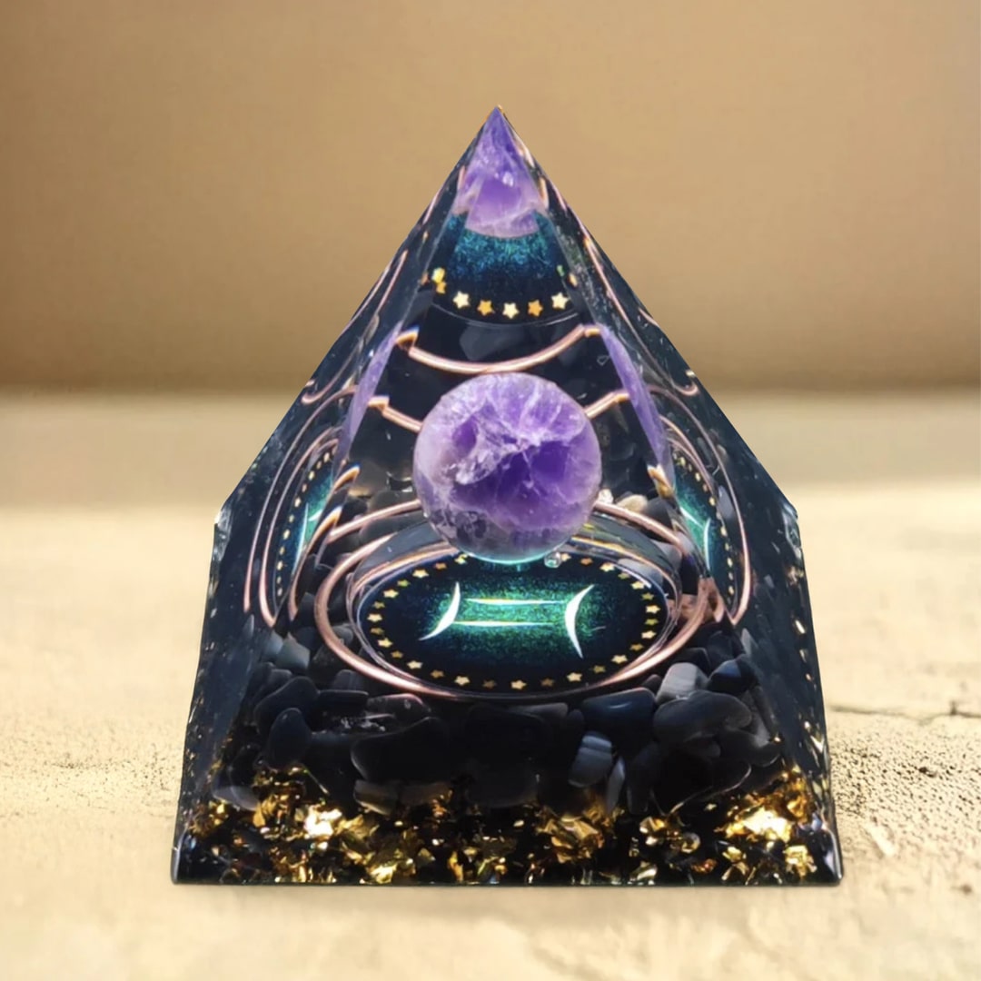 Astrological Sign Orgonite - Grounding & Serenity