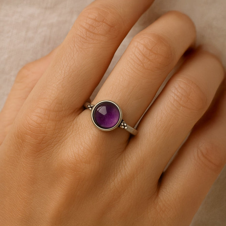 "Aura of Peace" Amethyst Ring