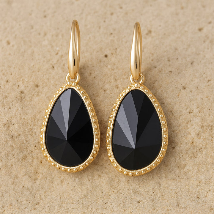 "Inner Protection" Onyx Earrings