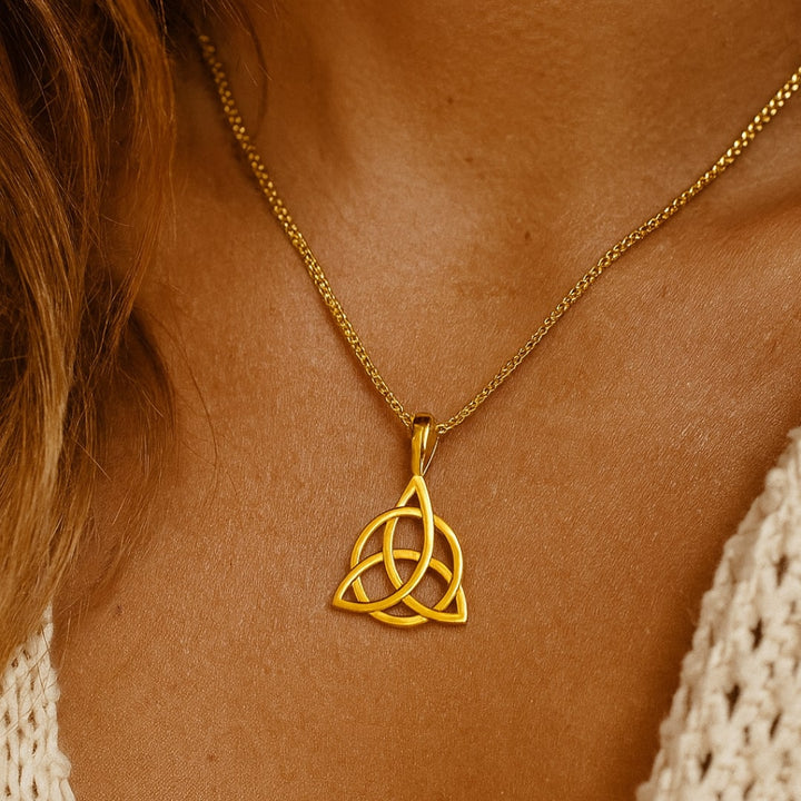 "Triquetra" Pendant in Stainless Steel