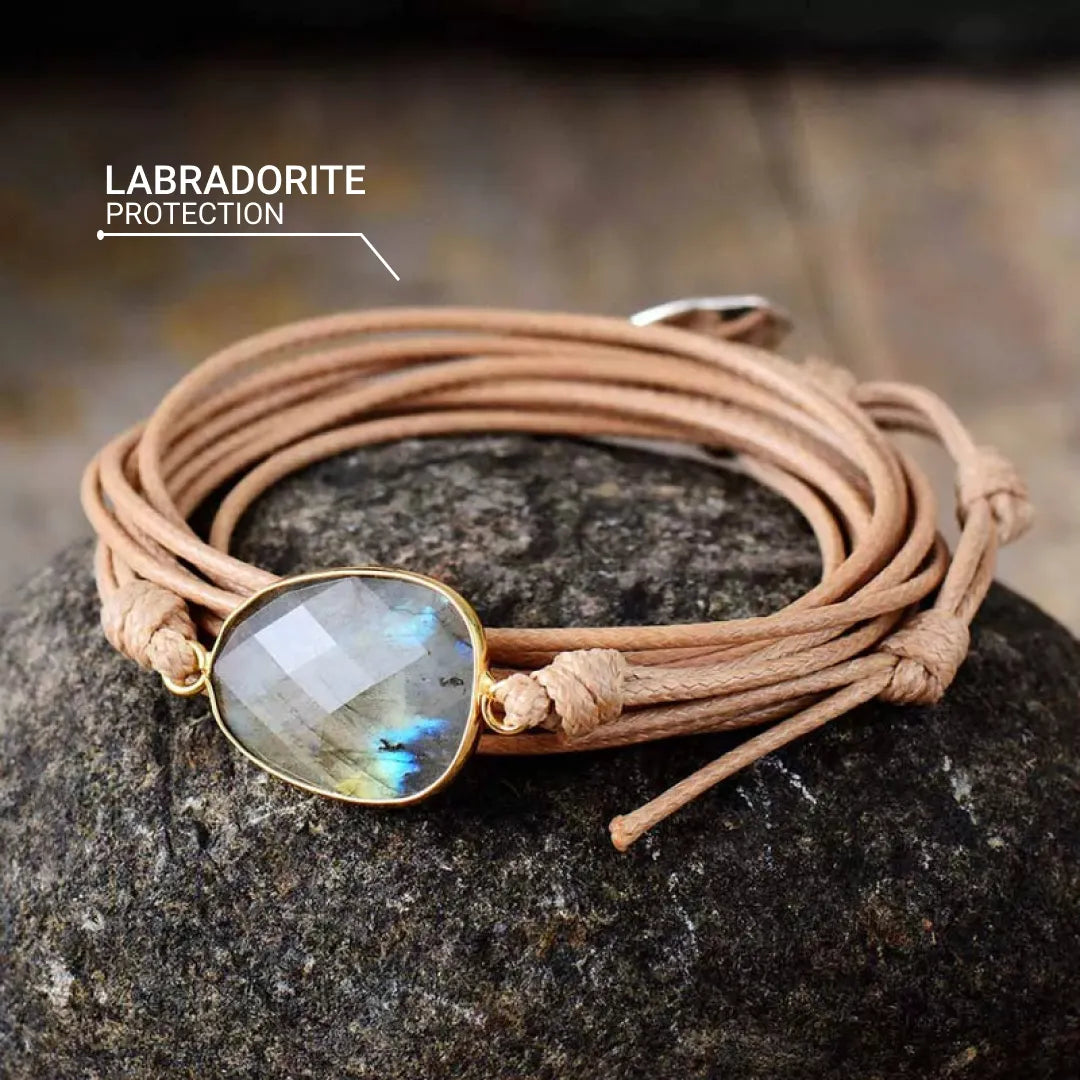 "Libération" Bracelet in Labradorite