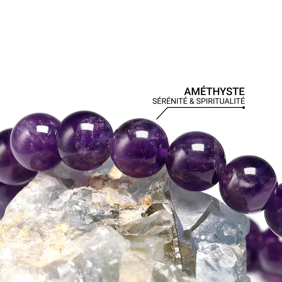 "Calm" Bracelet in Amethyst