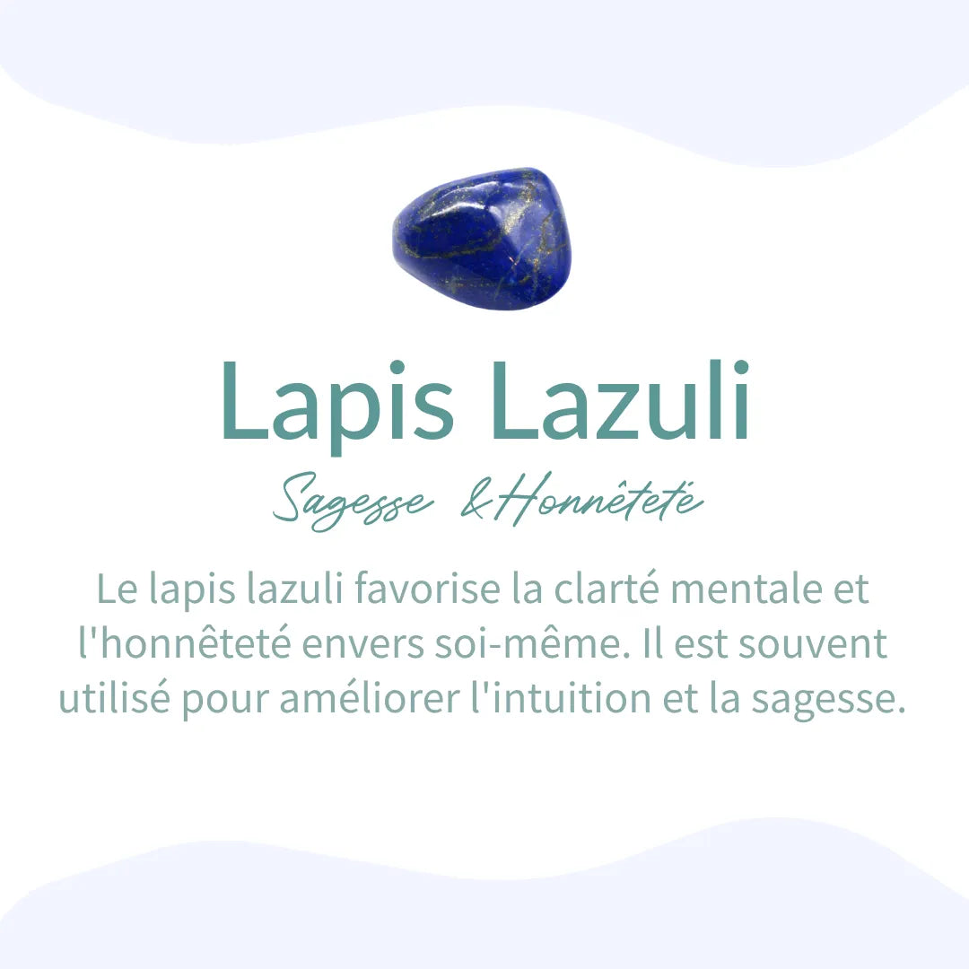 "Expression" Bracelet in Lapis Lazuli