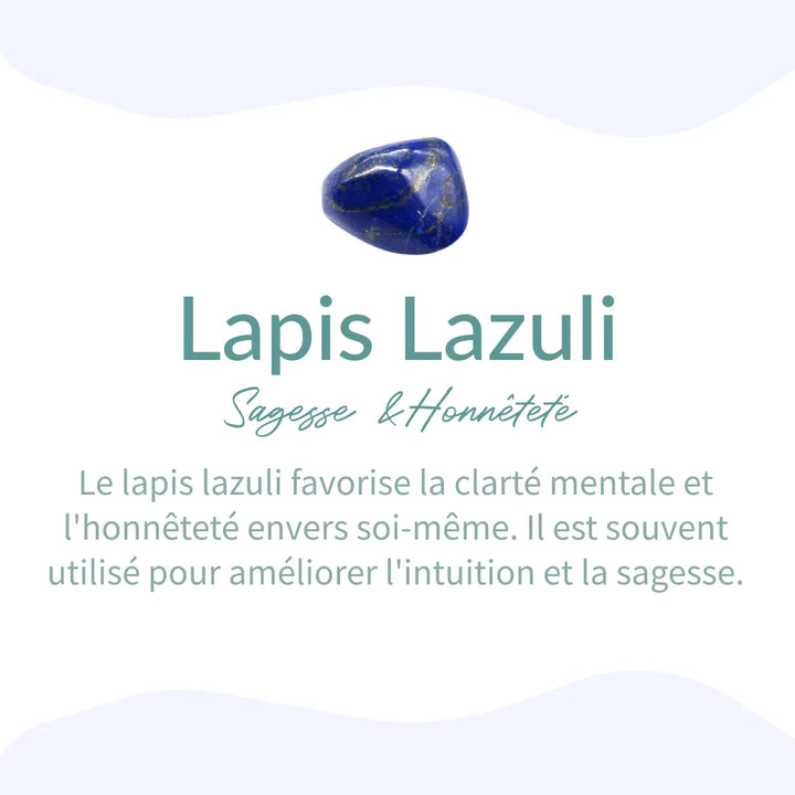 "Expression" Bracelet in Lapis Lazuli