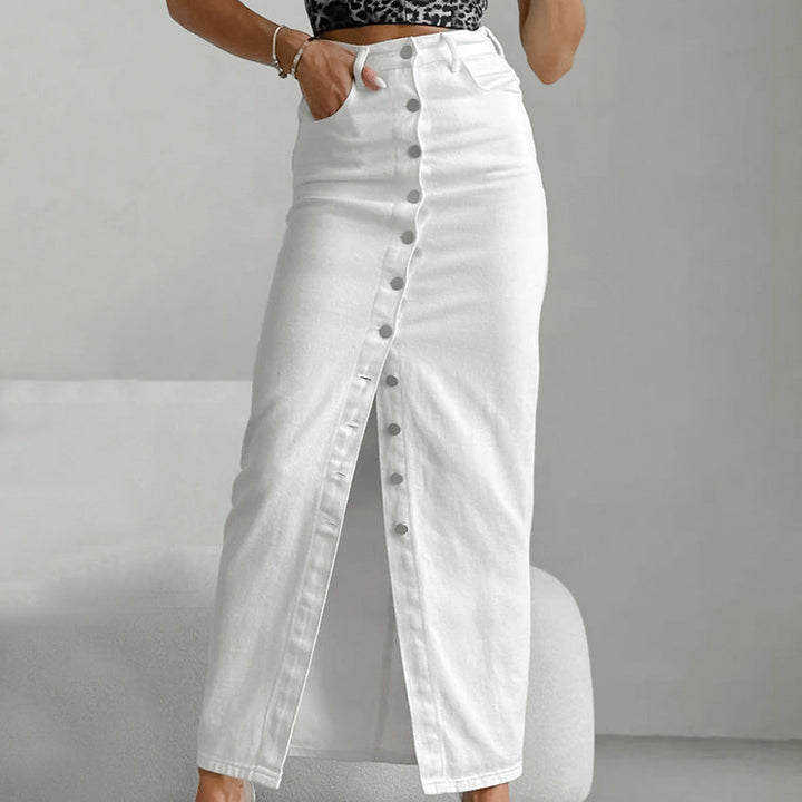 Button Time Women's Skirt