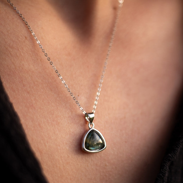 "Guardian of Aura" Labradorite Pendant
