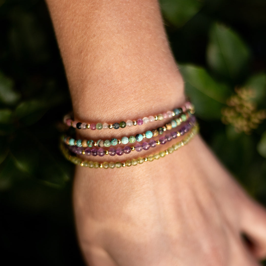 Refined Bracelet in Fine Natural Stones