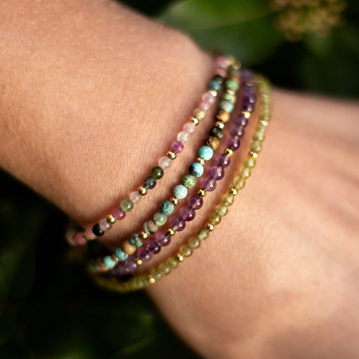 Refined Bracelet in Fine Natural Stones