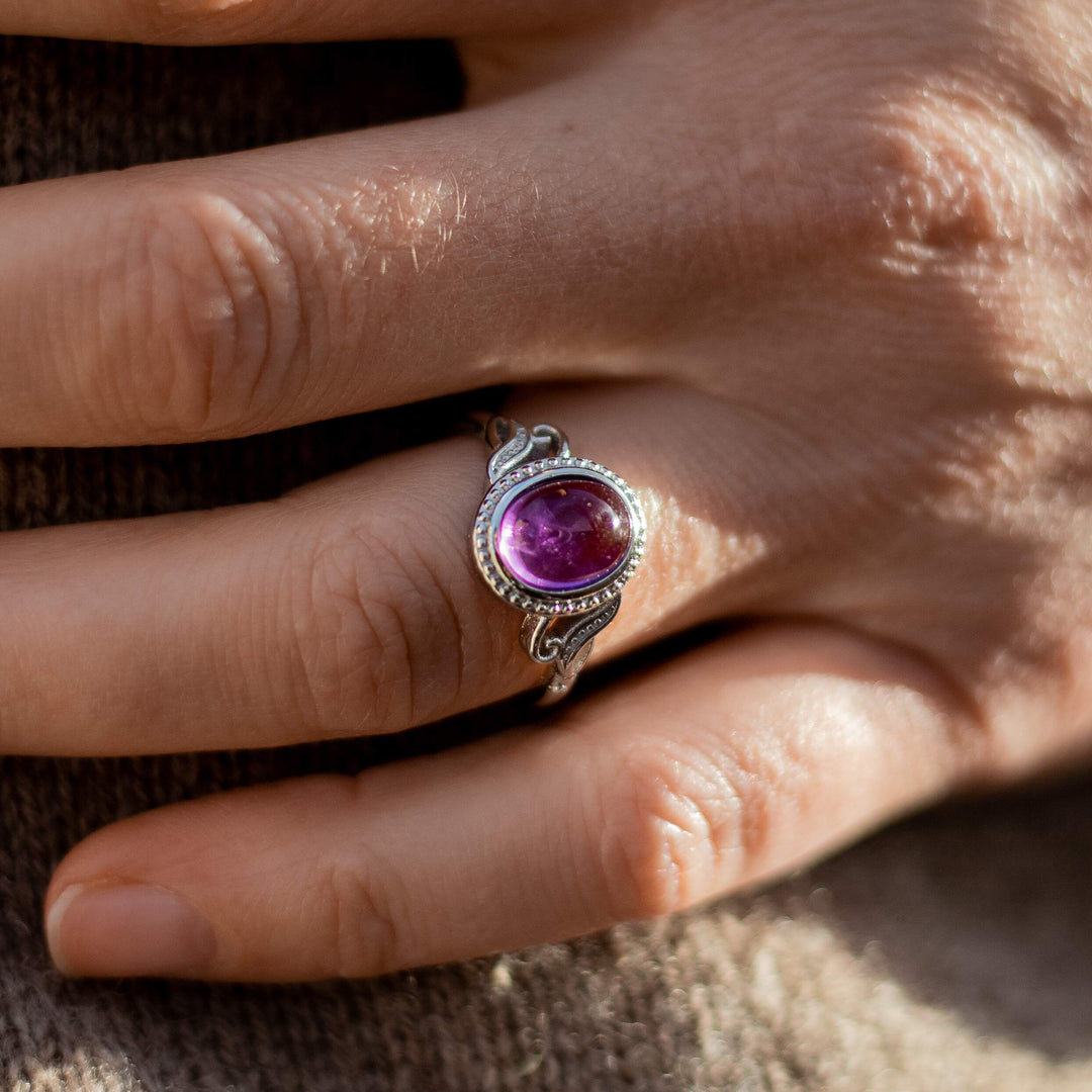 "Purifying Harmony" Amethyst Ring