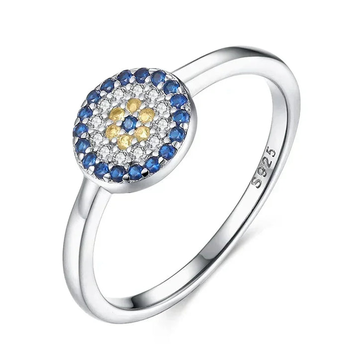 Blue Eye Protection Ring