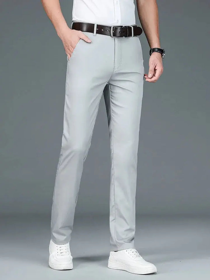 Sustainable Straight Pants Made from Bamboo Fabric