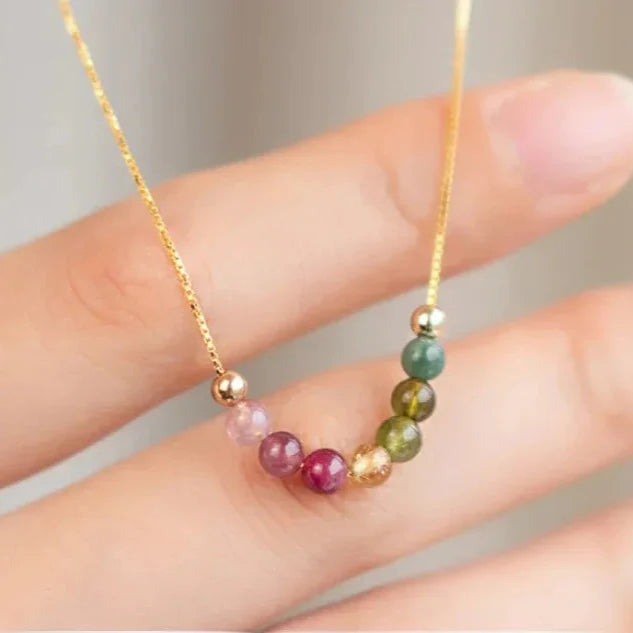 "Energy Arc" Tourmaline Necklace