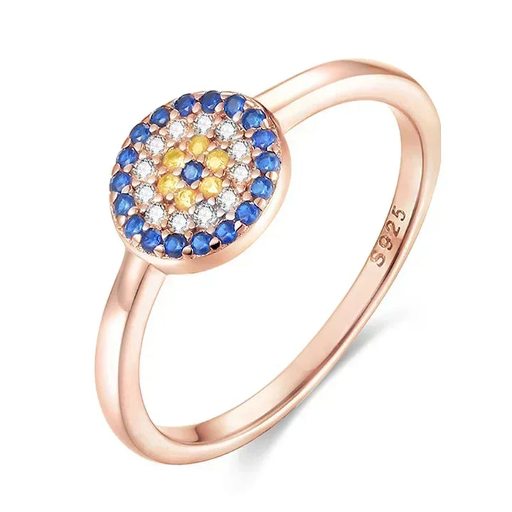 Blue Eye Protection Ring