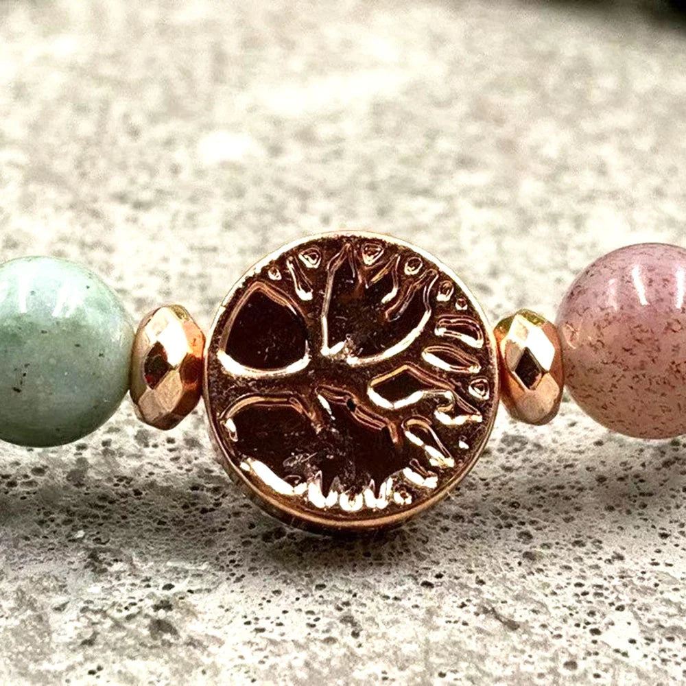 "Inner Balance" Bracelet in Indian Agate