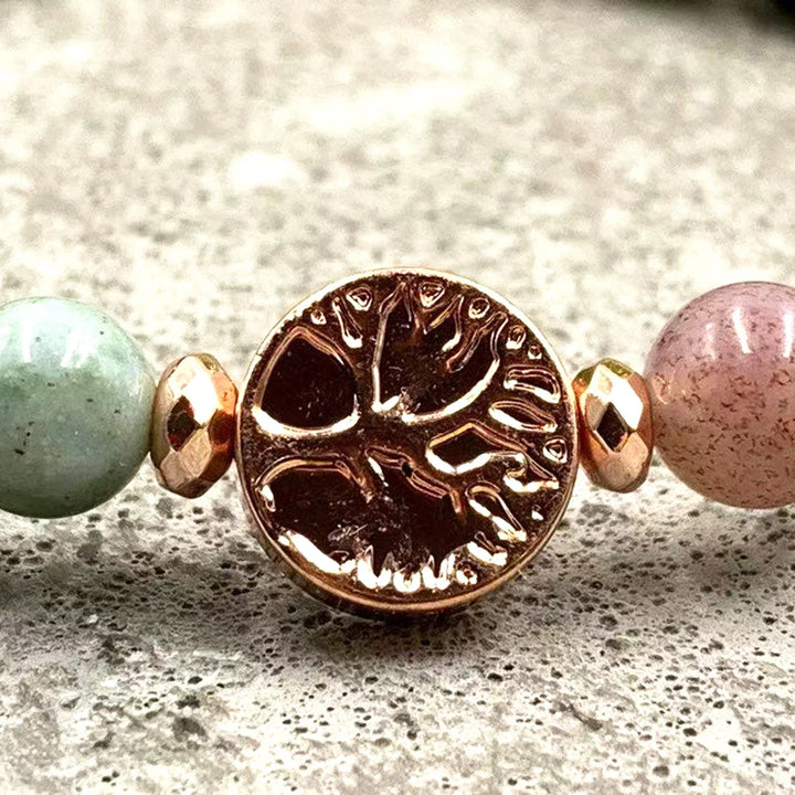 "Inner Balance" Bracelet in Indian Agate