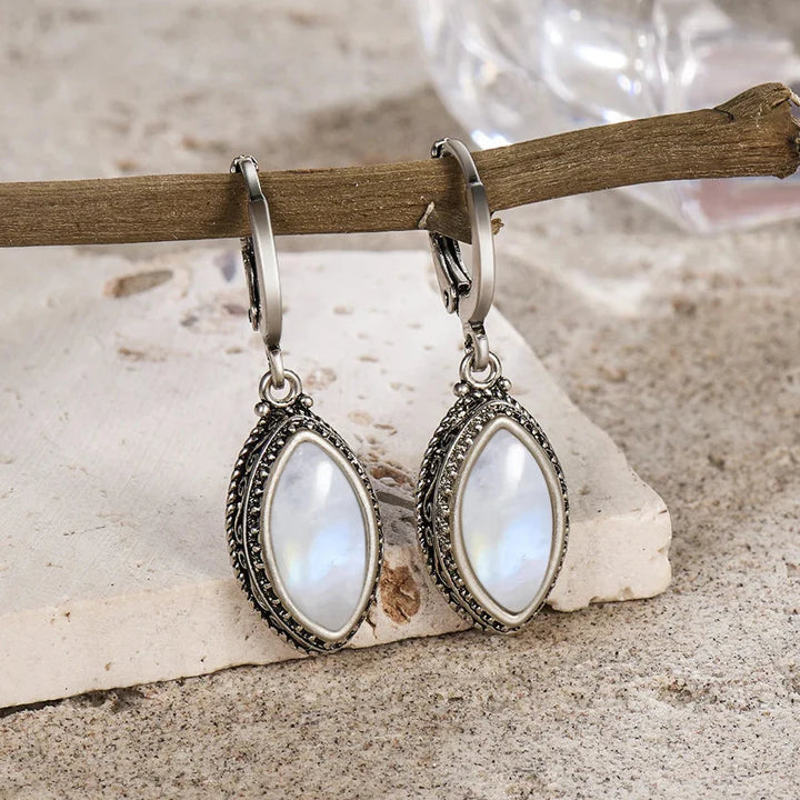 "Calm & Light" Moonstone Earrings