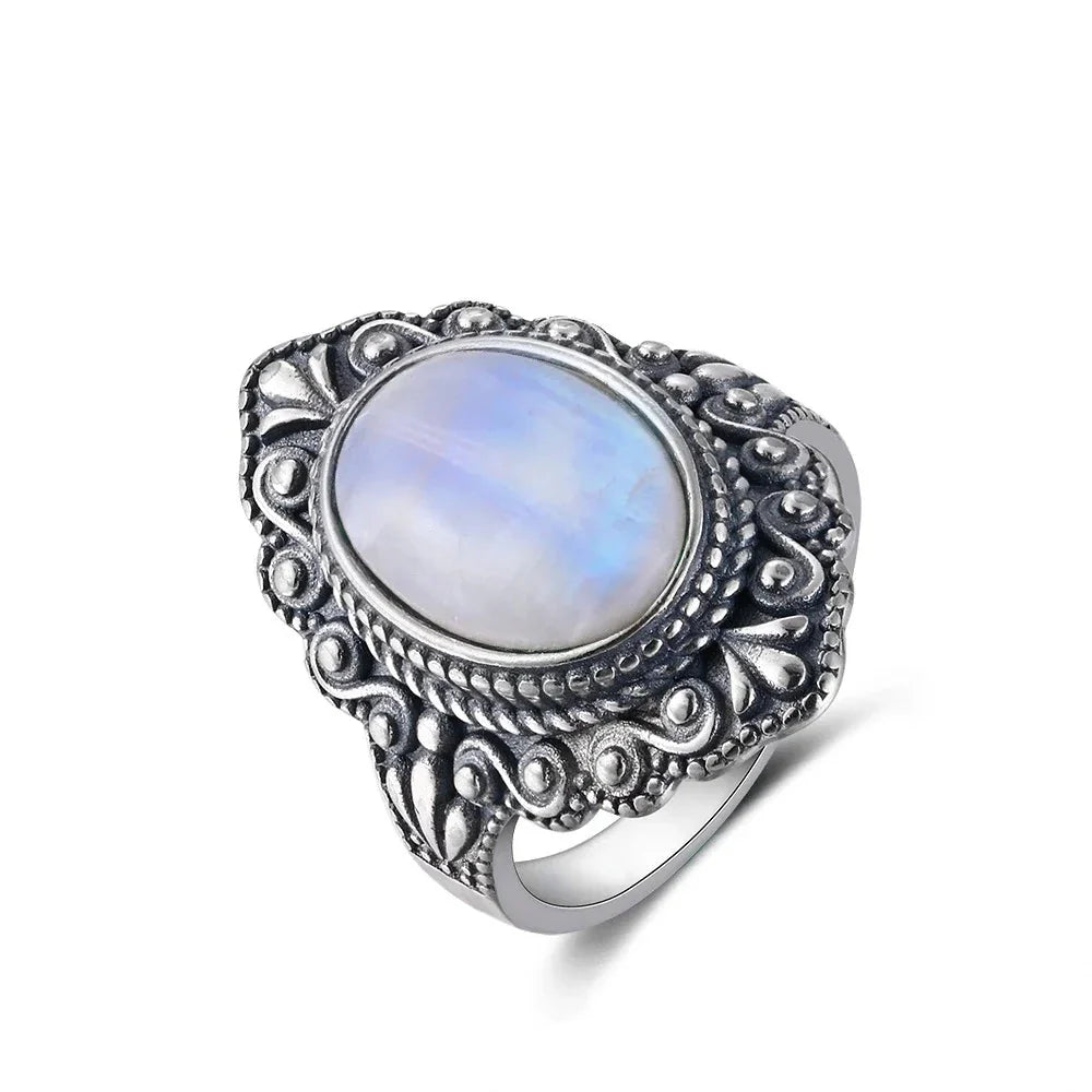 "Presage" Ring in Moonstone