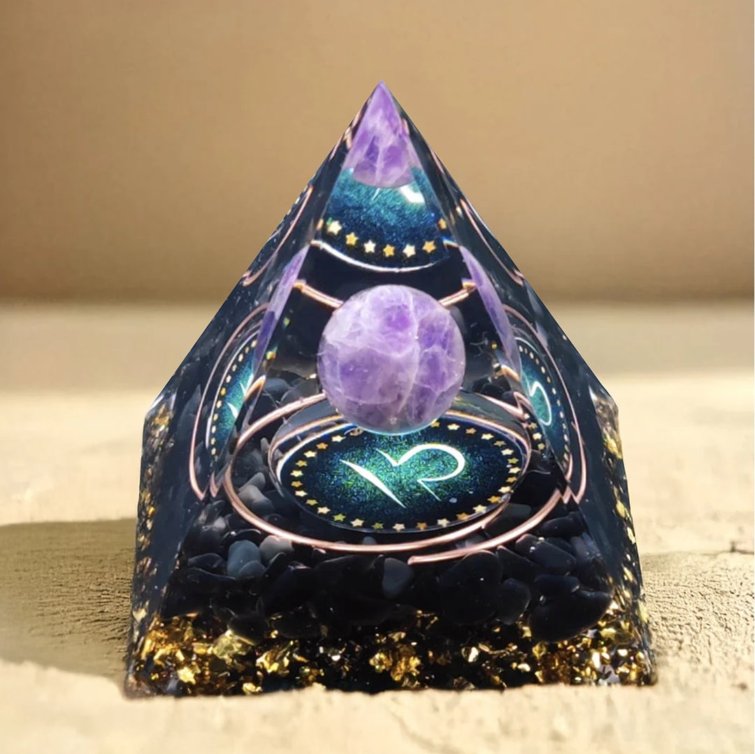 Astrological Sign Orgonite - Grounding & Serenity