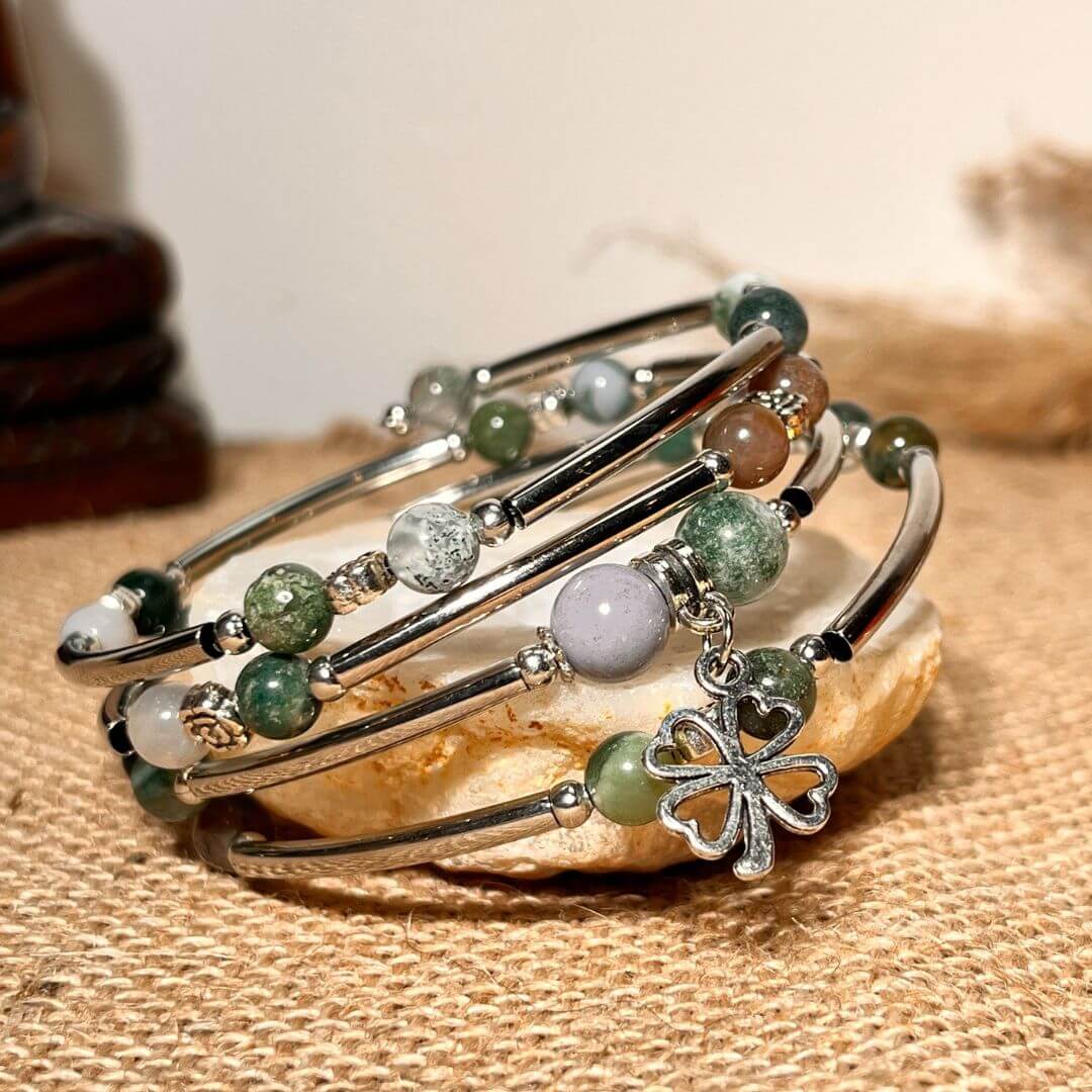 "Chance" Bracelet in Natural Stones