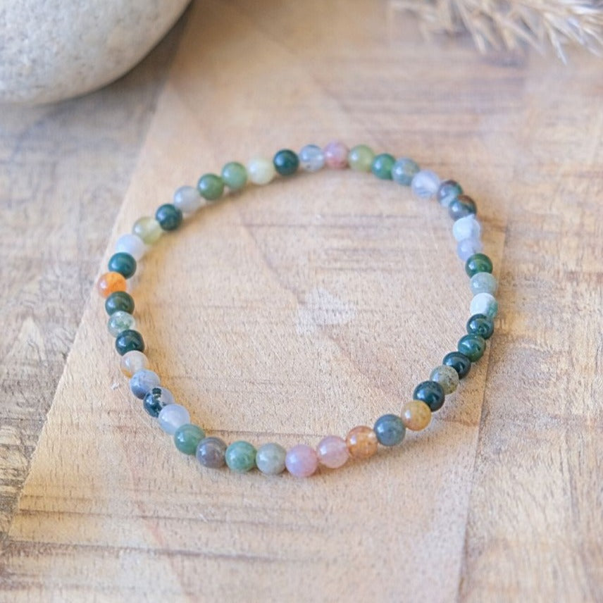 Fine Bracelet in Natural Stones of 4mm