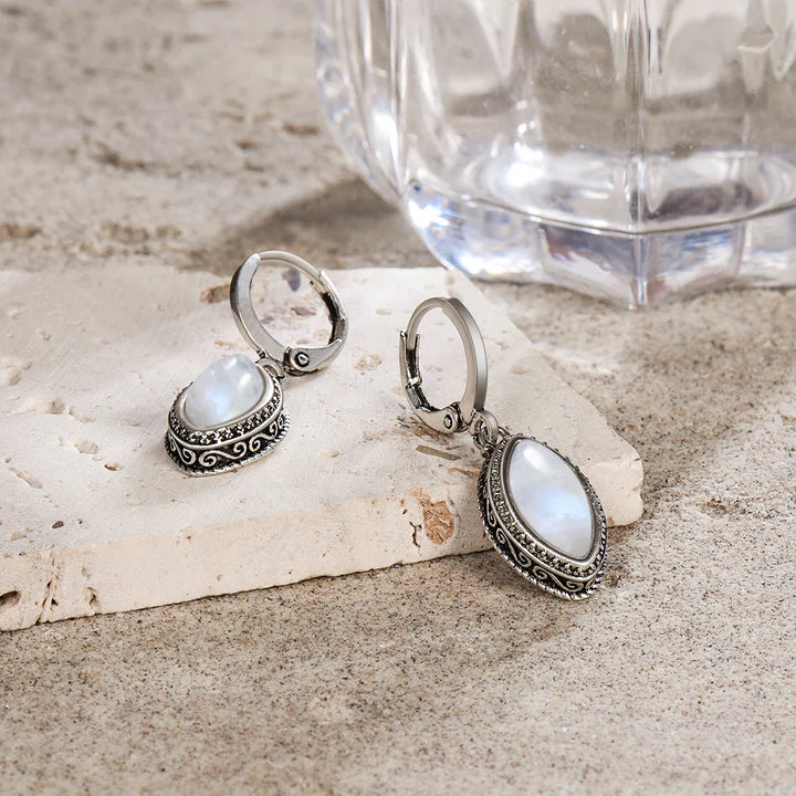 "Calm & Light" Moonstone Earrings