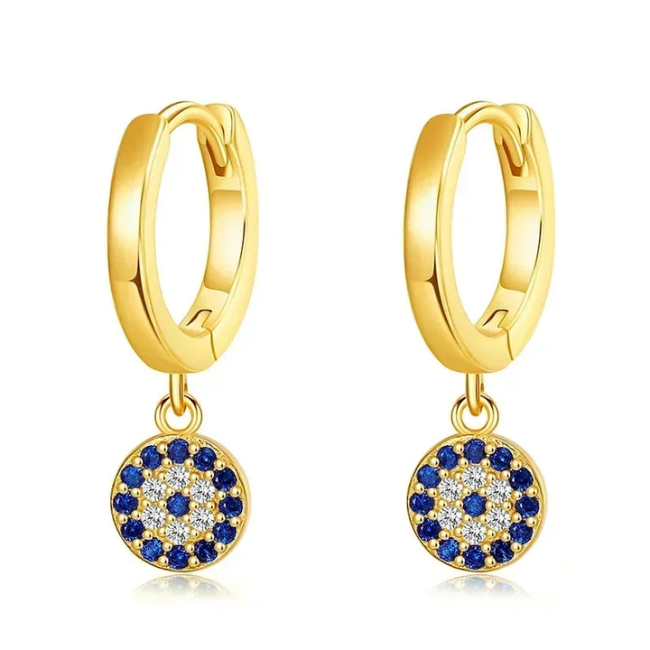 "Protective Blue Eye" Earrings