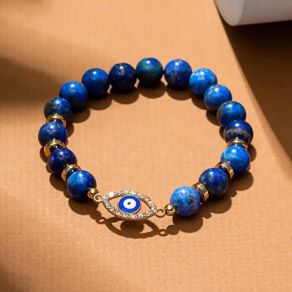 "Eye of Truth" Bracelet in Lapis Lazuli
