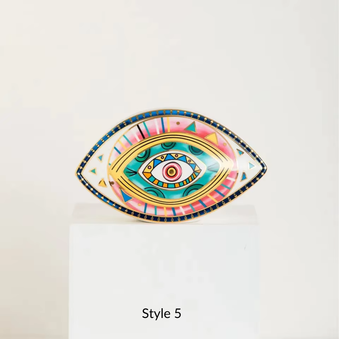 Spiritual Guardian – "Evil Eye" Ceramic Decoration