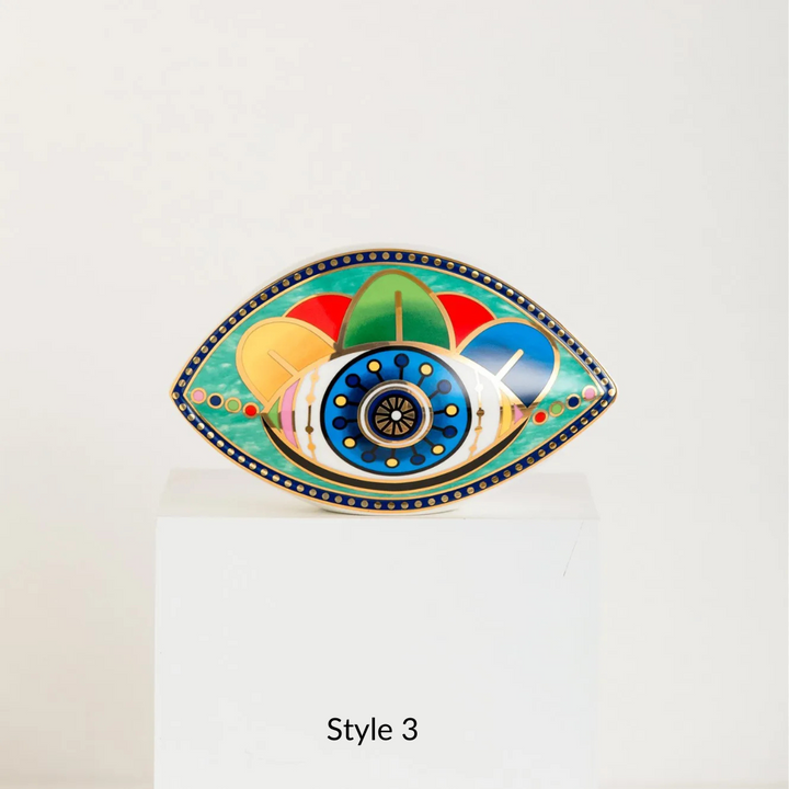 Spiritual Guardian – "Evil Eye" Ceramic Decoration
