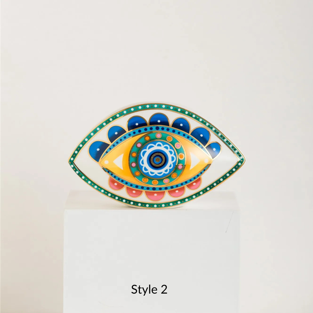 Spiritual Guardian – "Evil Eye" Ceramic Decoration