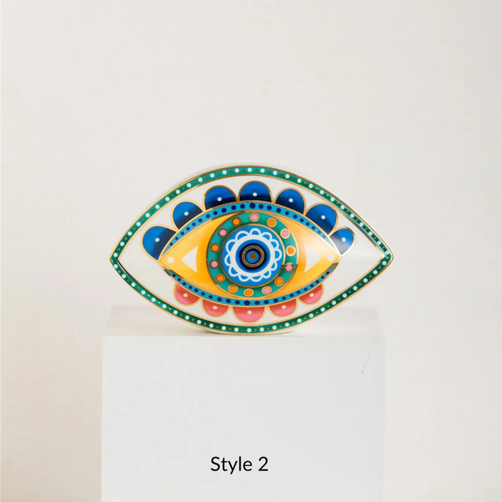 Spiritual Guardian – "Evil Eye" Ceramic Decoration
