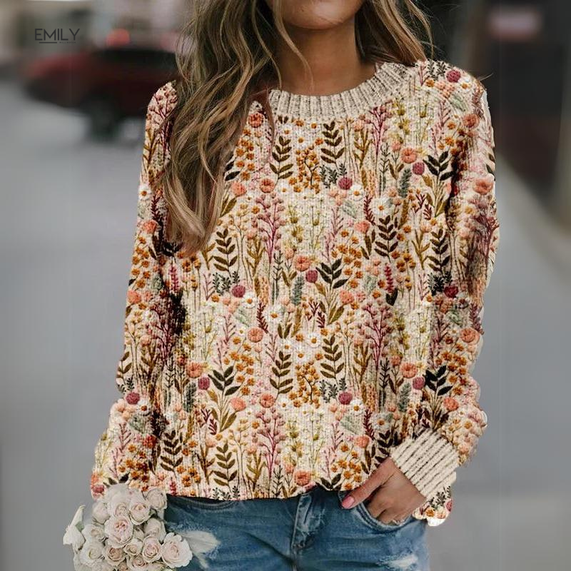 Jena | Cozy Retro Sweater