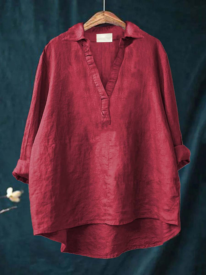 Andrea™ - Linen Blouse