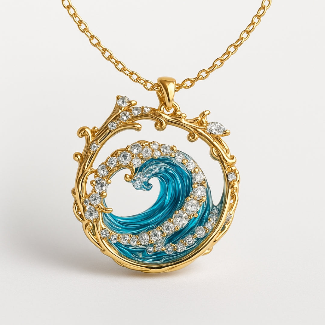 Hanging Necklace Ocean's Oath