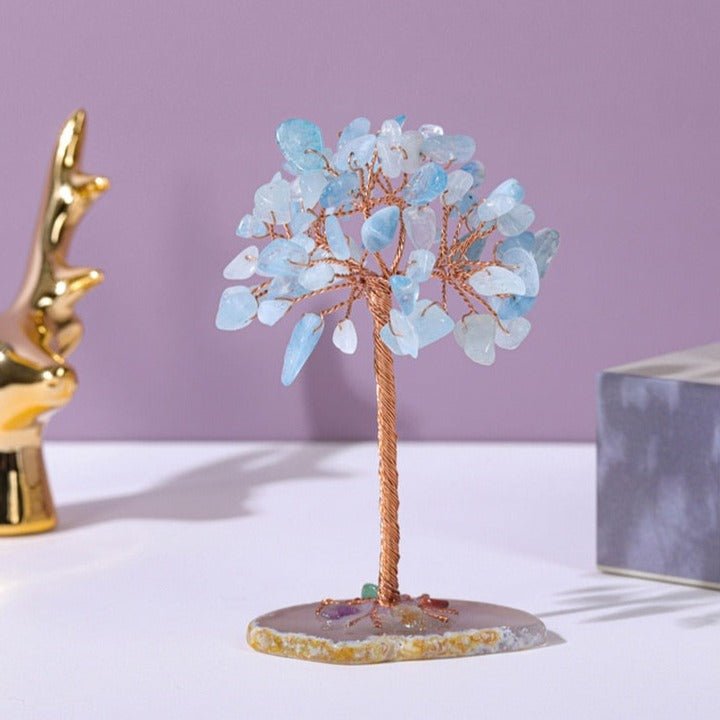 Feng Shui Tree "Harmony" in Natural Stones
