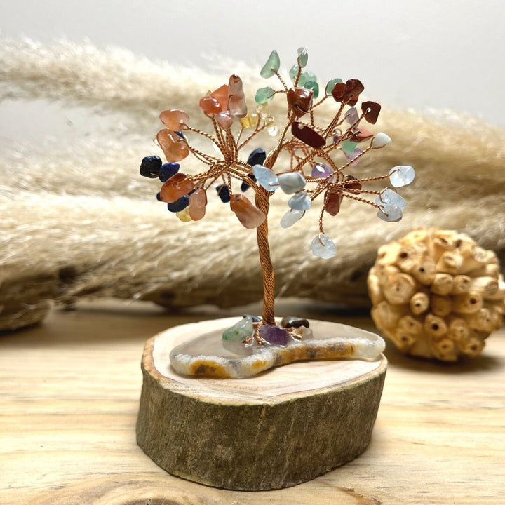 Feng Shui Tree "Harmony" in Natural Stones