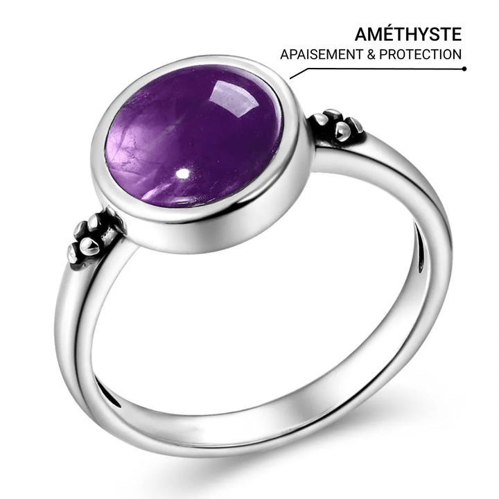"Aura of Peace" Amethyst Ring
