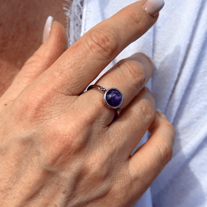 "Aura of Peace" Amethyst Ring
