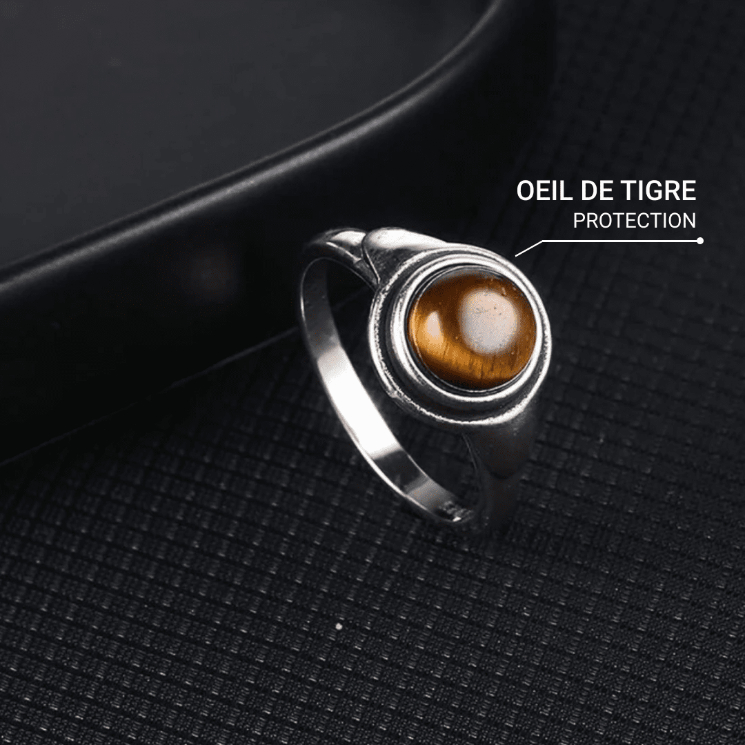 "Aura" Ring in Tiger's Eye