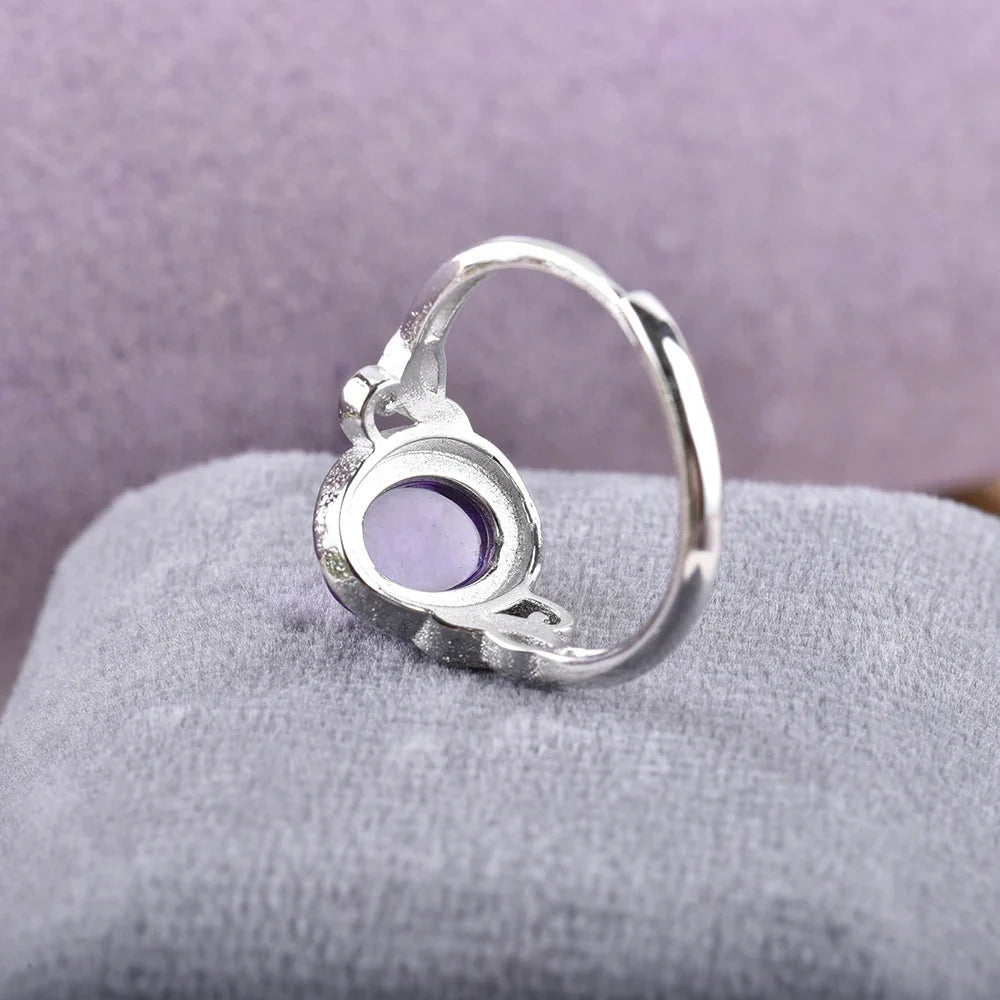 "Purifying Harmony" Amethyst Ring
