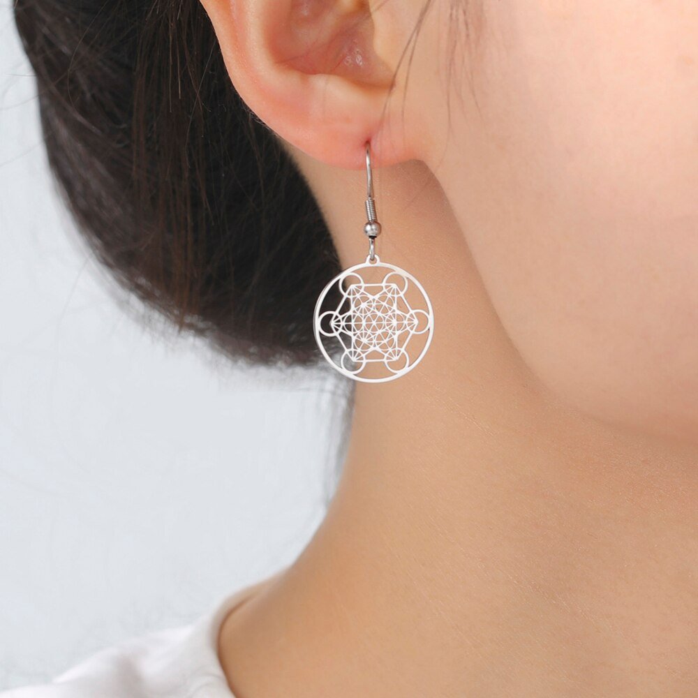 Metatron Earrings