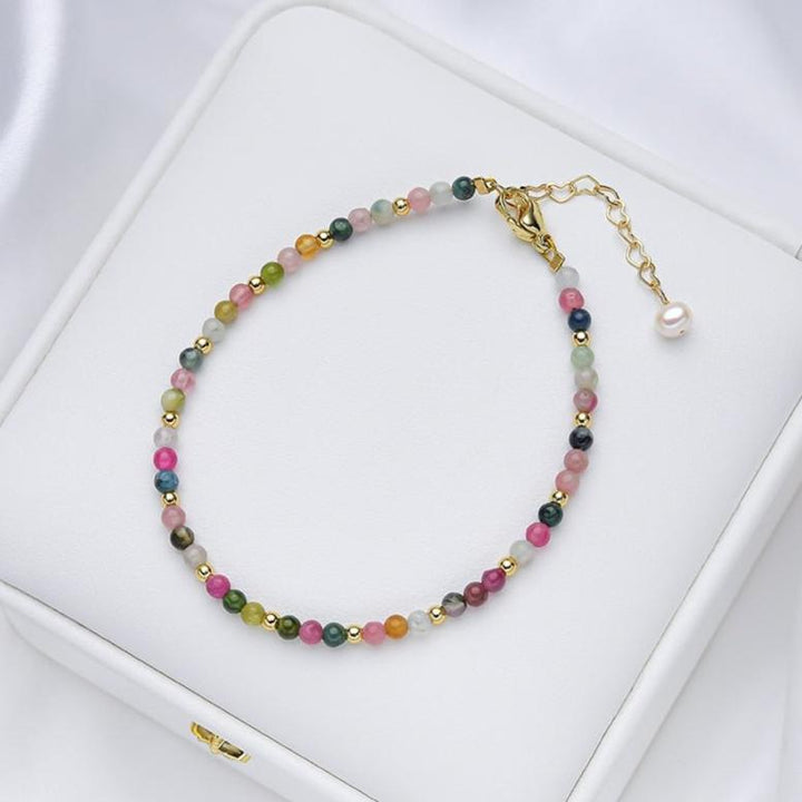Refined Bracelet in Fine Natural Stones