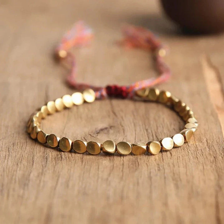 Tibetan Bracelet in Copper Beads